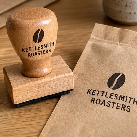 Custom Wood Handle Rubber Stamps